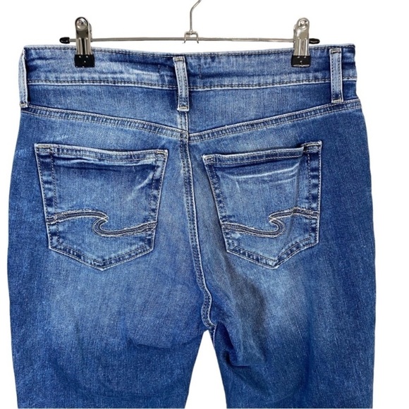 Silver Jeans - Mid Wash Distressed - Suki Straight - 30 India - Picture 5 of 9